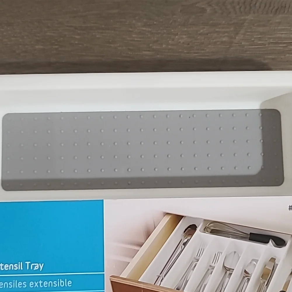 Expandable Kitchen Drawer Organizers Silverware Insert/Spice Organizer - NWT